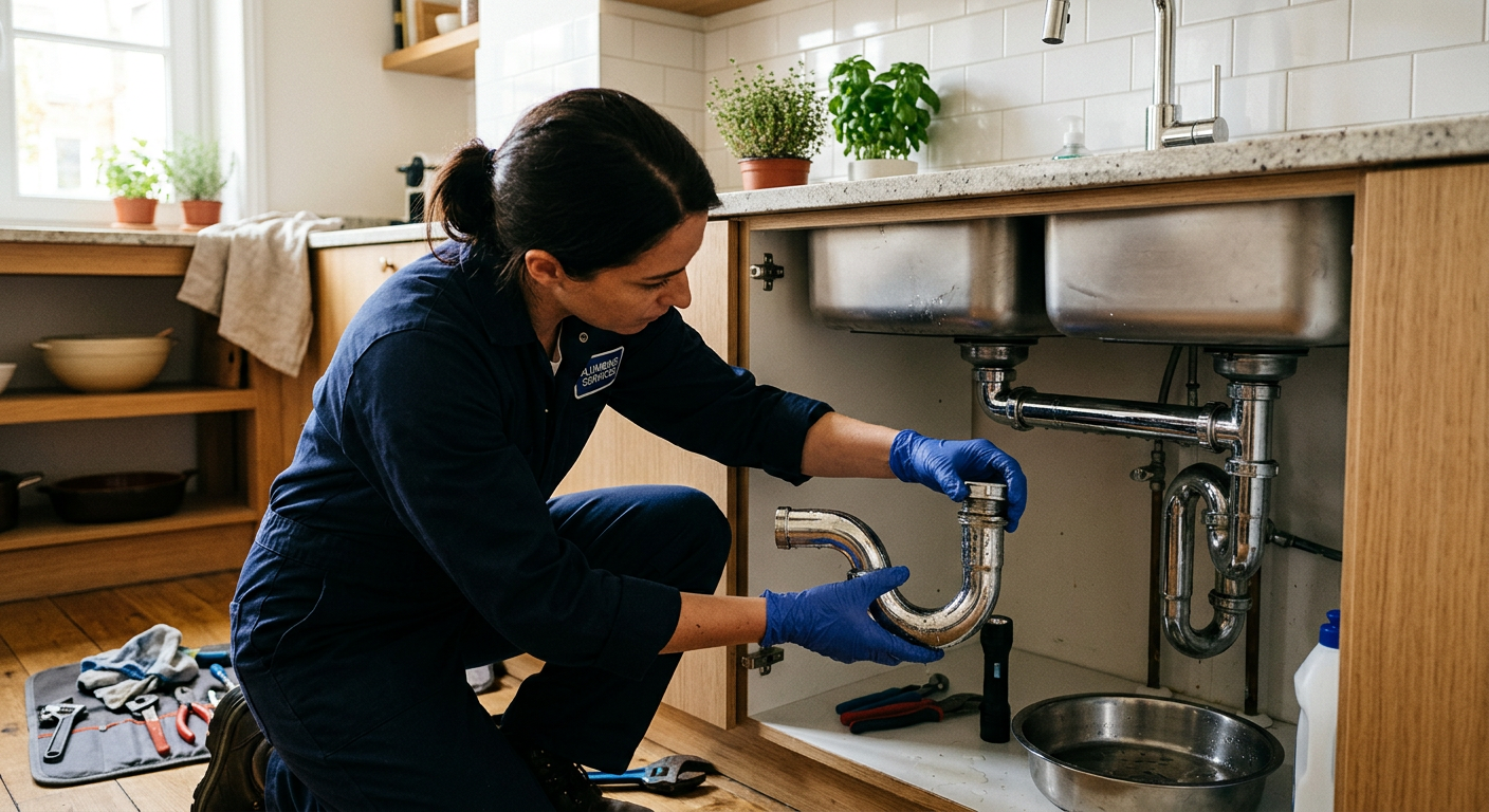 Débouchage d'évier engorgé par un plombier à Évry-Courcouronnes