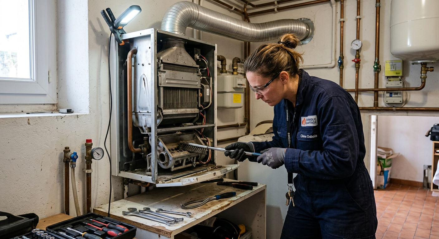 Entretien annuel de chaudière à condensation à Évry-Courcouronnes 91