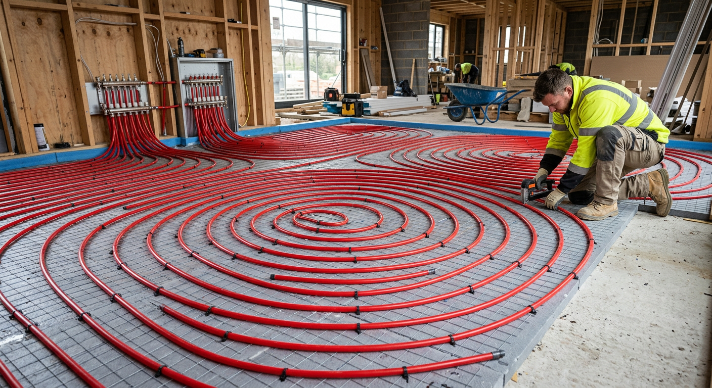 Dépannage de plancher chauffant hydraulique à Évry-Courcouronnes 91