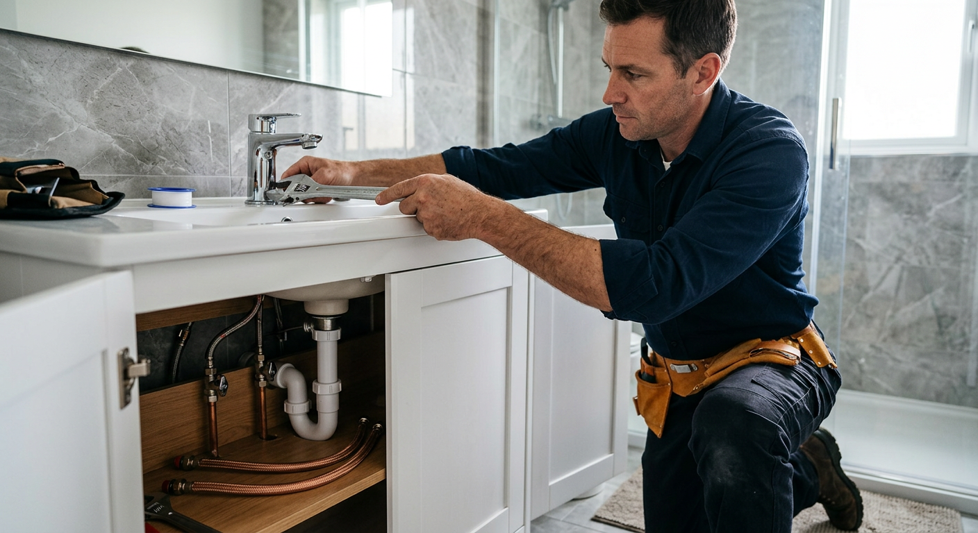 Pose de mitigeur par un plombier à Évry-Courcouronnes 91