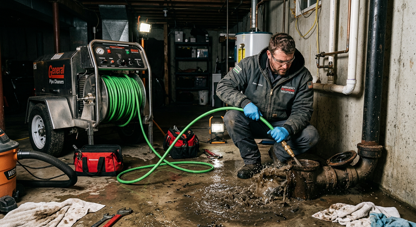 Dégorgement urgent de canalisation engorgée à Évry-Courcouronnes 91