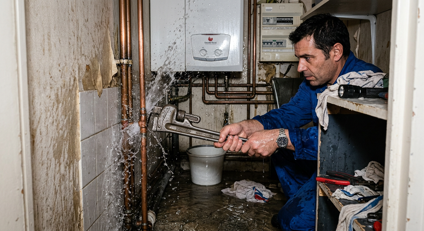Colmatage en urgence d'une fuite d'eau sur tuyauterie à Évry-Courcouronnes 91